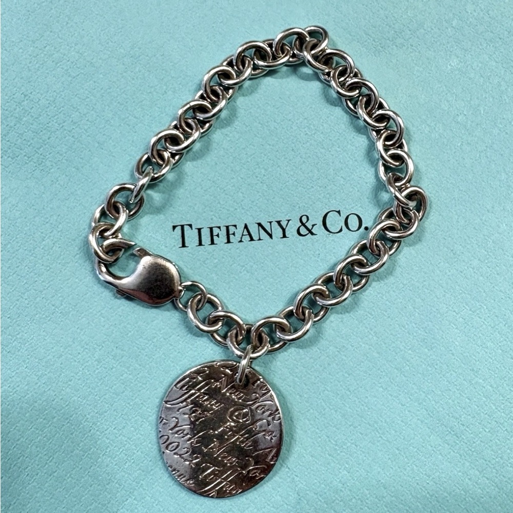 Authentic Tiffany & Co. Love Notes Charm Bracelet